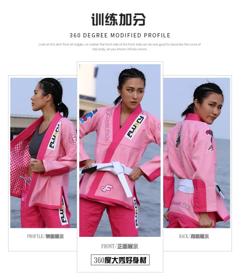 Uniforme da judo brasiliano Jiu Jitsu per arti marziali di fabbrica Bjj Gi Kimono