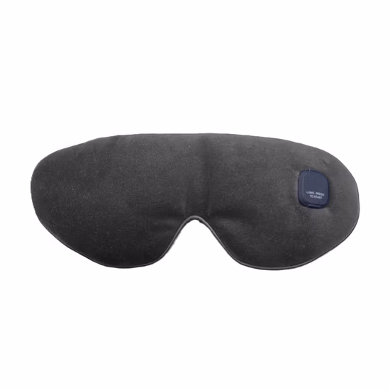 Maschera per gli occhi riscaldata in imitazione seta USB da viaggio calda per occhi asciutti