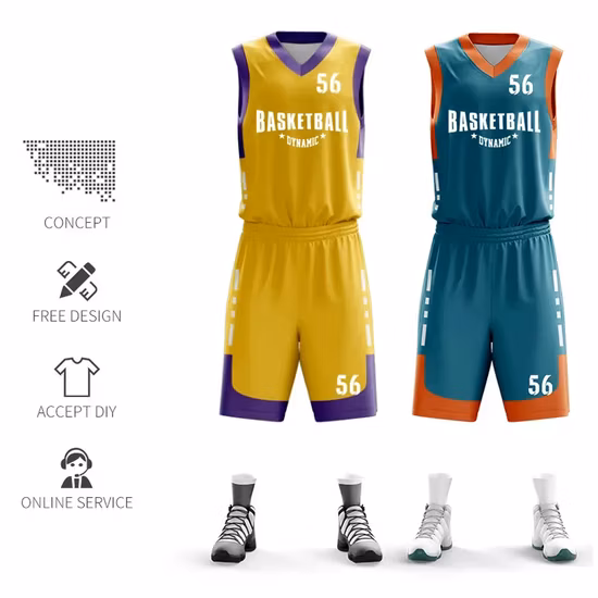 Uniforme da basket personalizzata a sublimazione OEM