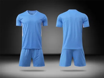 2022 Uniformi da calcio uomo blu Taglie per bambini Uniformi da calcio