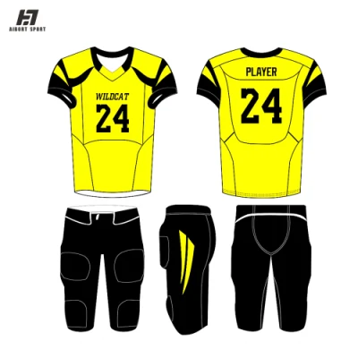 Maglie da football americano su misura per sublimazione 2022, uniformi da football americano/uniforme da calcio